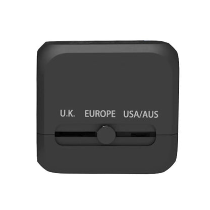 Universal Travel Adapter with USB & Type-C – US / UK / EU / AU Plugs