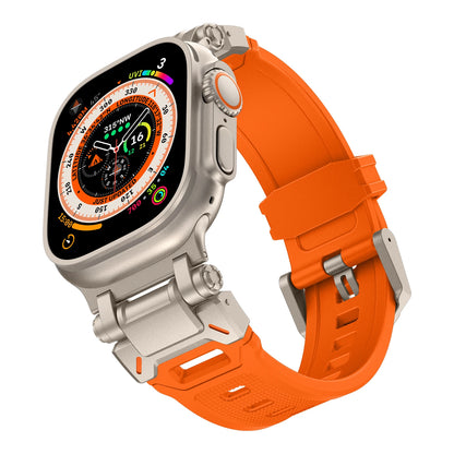 Metal+Silicone Strap For Apple Watch Ultra Band