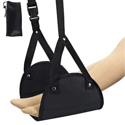 Travel Foot Hammock – Adjustable Leg Rest for Airplane & Office
