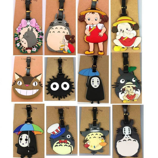 Totoro Luggage Tag – Cute Name Label for Travel Bags