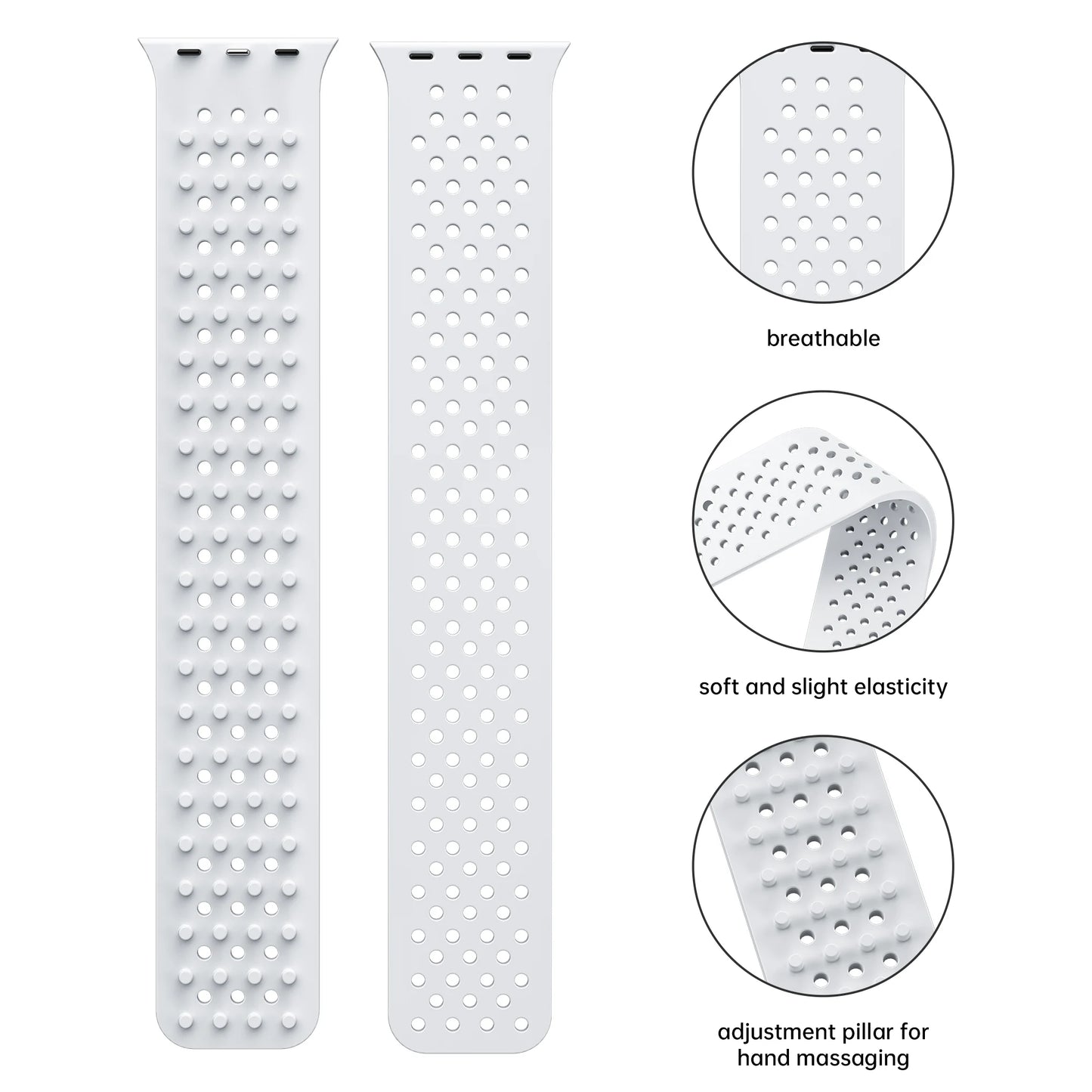 Silicone Strap For Apple watch band 45mm 41mm 44mm 49mm 40mm 42mm 38mm 45 mm watchband bracelet iWatch series 5 se 6 7 8  ultra
