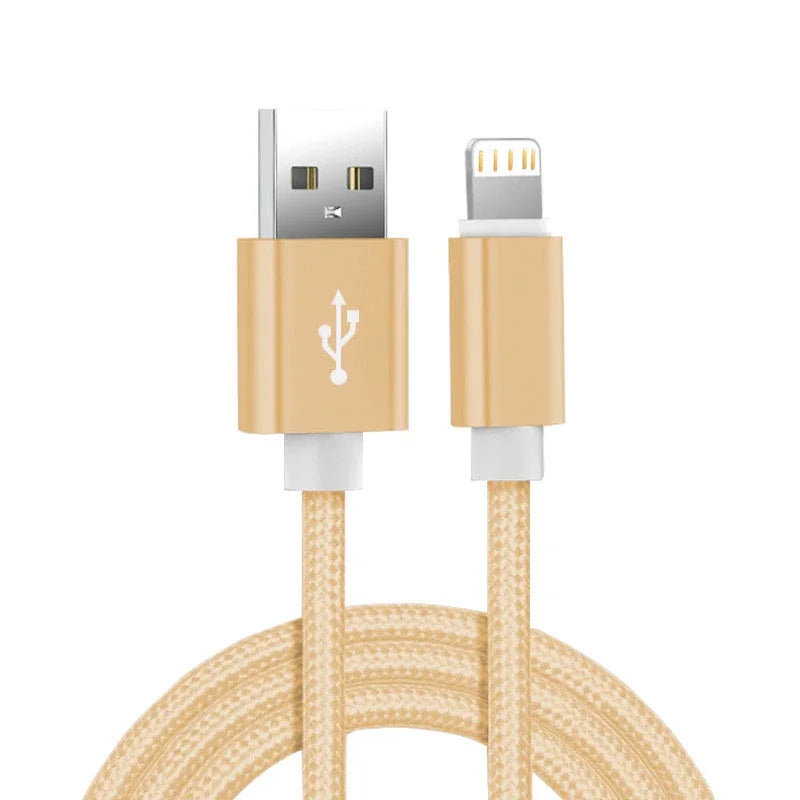 iPhone USB Charging Cable – Braided Nylon Durable Design