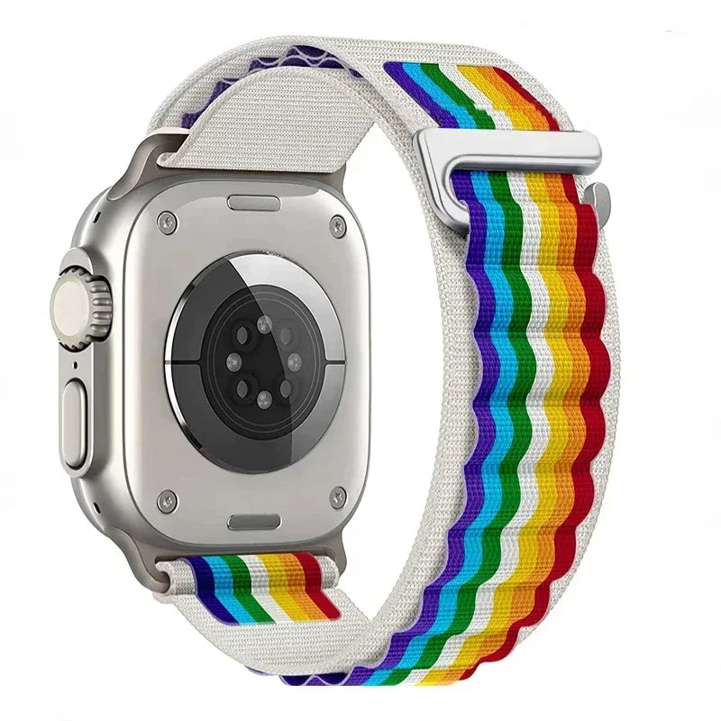 Nylon strap For Apple watch Ultra/2 49mm 9 8 7 45mm 41mm Sports breathable wristband For iwatch 6 5 4 3 2 SE 44mm 40mm 42mm 38mm