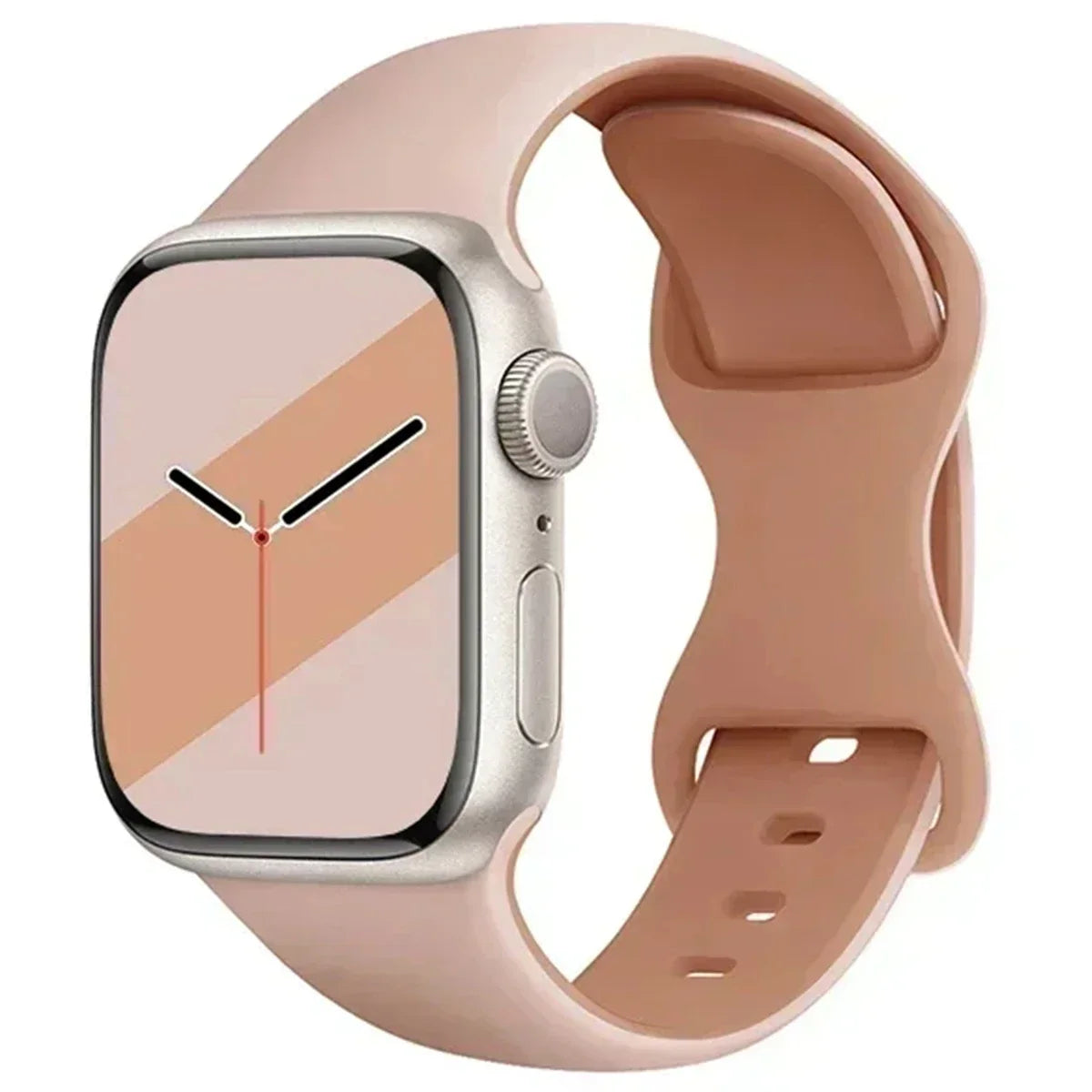Two-Tone Sports Silicone Strap For Apple Watch