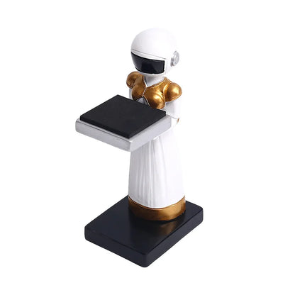 Watch Holder Figure Stand Display Box Creative Decorative Ornaments Personalised Resin Fashion Gift Old Housekeeper Ornament