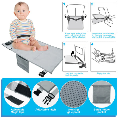 Comfortable Flights for Kids – Airplane Bed Extender
