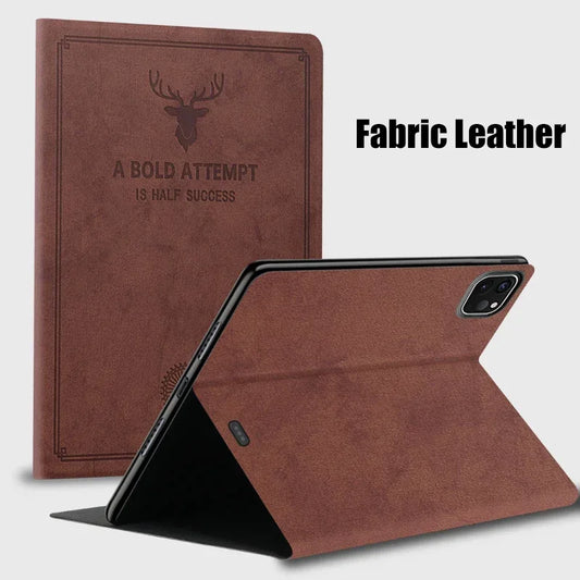 Luxury PU Leather iPad Case – Smart Cover Design