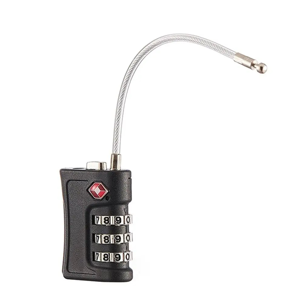 TSA Approved Travel Luggage Lock with 3-Digit Password – Secure Suitcase Lock for Travel Bags