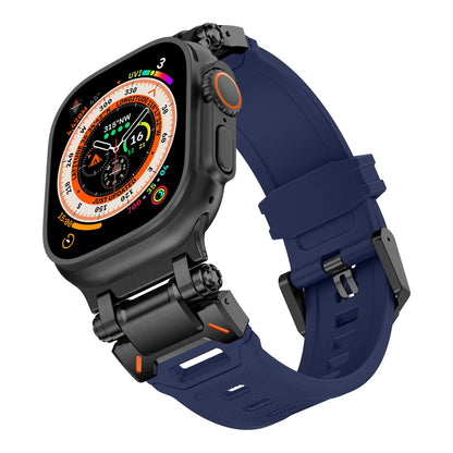 Metal+Silicone Strap For Apple Watch Ultra Band
