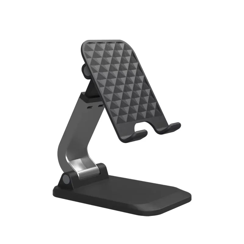 Foldable Desk Phone Stand – Adjustable Desktop Holder for Mobile & Tablet