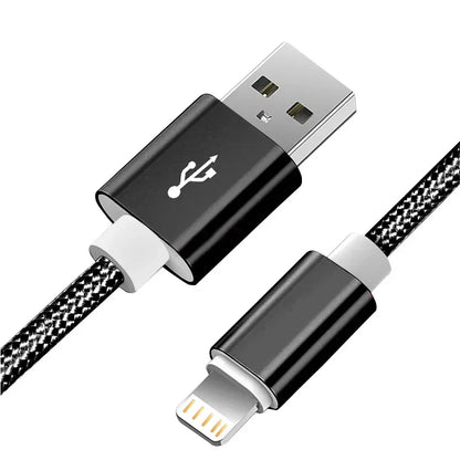 iPhone USB Charging Cable – Braided Nylon Durable Design