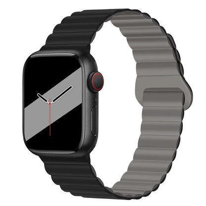Part 3/3 – Magnetic Silicone Strap for Apple Watch