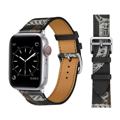 Leather Strap For Apple Watch Band