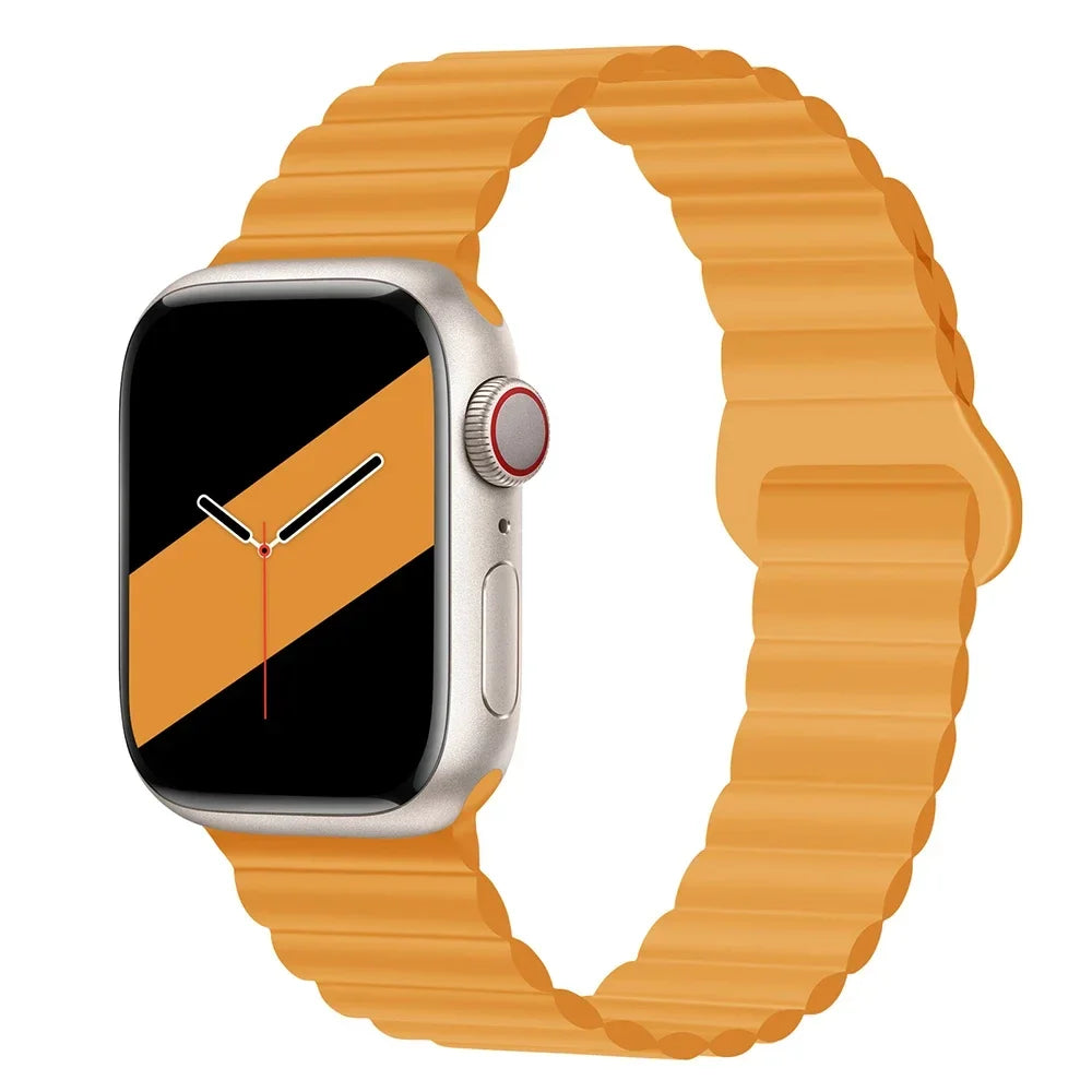 Part 2/3 – Magnetic Silicone Strap for Apple Watch
