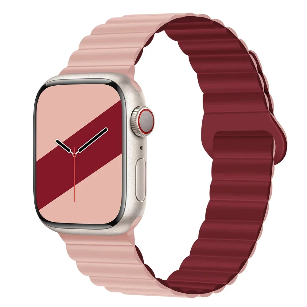 Part 2/3 – Magnetic Silicone Strap for Apple Watch