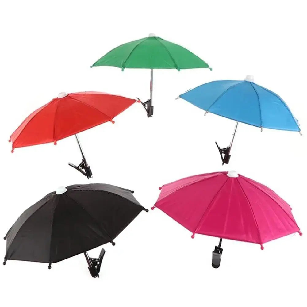 Mini Phone Umbrella – Sun & Rain Protection