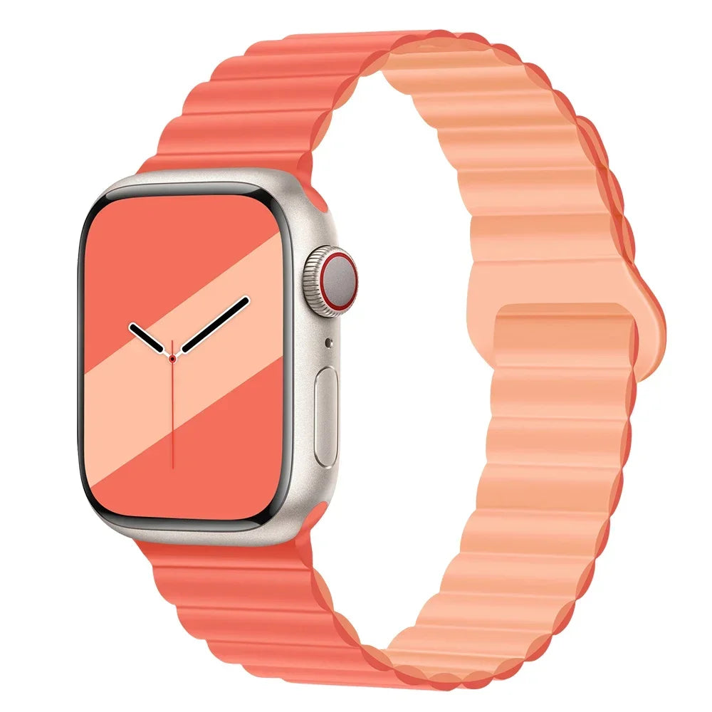 Part 2/3 – Magnetic Silicone Strap for Apple Watch