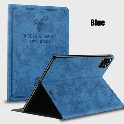 Luxury PU Leather iPad Case – Smart Cover Design