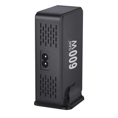 600W GaN Fast Charging Station with US / UK / EU / AU Plug – Multi-Port Power Charger