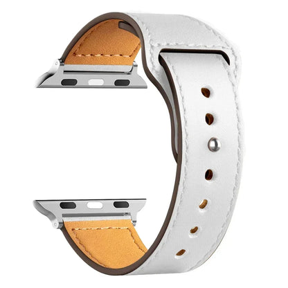Leather strap For Apple watch band