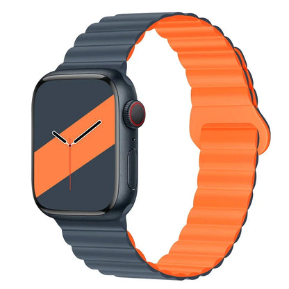 Part 3/3 – Magnetic Silicone Strap for Apple Watch