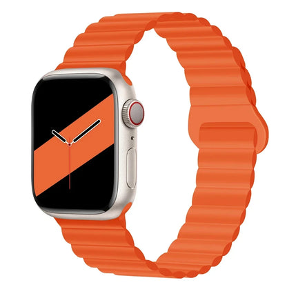 Part 3/3 – Magnetic Silicone Strap for Apple Watch