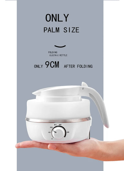 Mini Folding Electric Kettle for Travel & Hotel Use