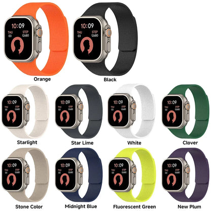 Magnetic Strap For Apple Watch Bands Ultra 2 49mm 44mm 45mm 46mm 42mm 40mm Belt Silicone Bracelet iWatch Series 10 8 7 6 5 9 SE