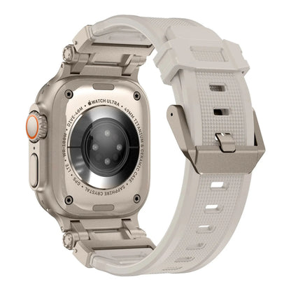 Metal+Silicone Strap For Apple Watch Ultra Band