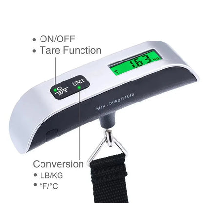 Digital Luggage Scale – Weigh Your Bags Easily Before You Fly