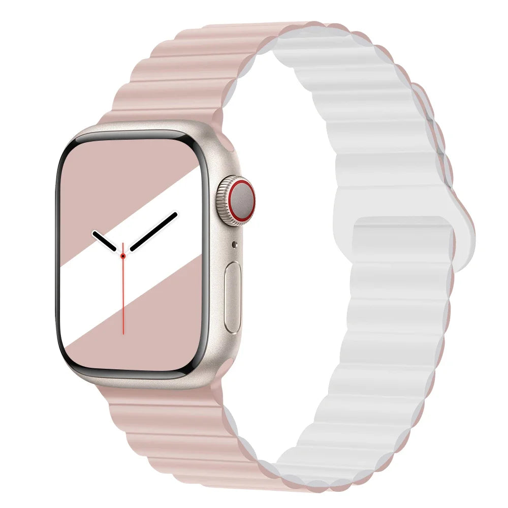 Part 1/3 – Magnetic Silicone Strap for Apple Watch