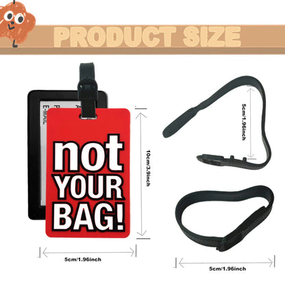 Bright Travel Luggage Tags – Easy Bag Identification