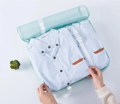 7/8/9/10 Pcs Set Travel Organizer Bags Set – Lightweight Packing Cubes for Suitcase & Luggage