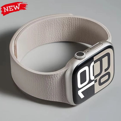 Magnetic Strap For Apple Watch Bands Ultra 2 49mm 44mm 45mm 46mm 42mm 40mm Belt Silicone Bracelet iWatch Series 10 8 7 6 5 9 SE