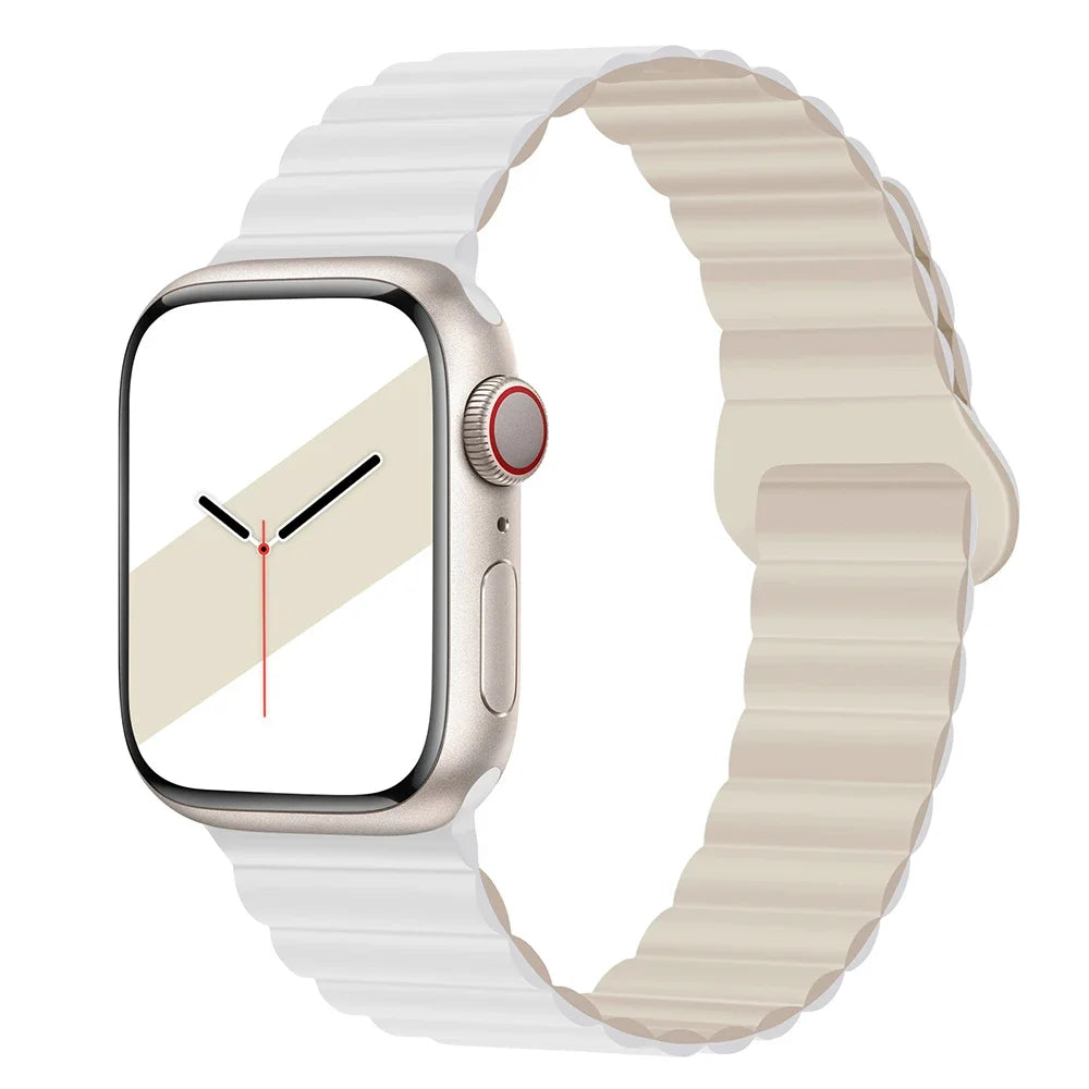 Part 3/3 – Magnetic Silicone Strap for Apple Watch