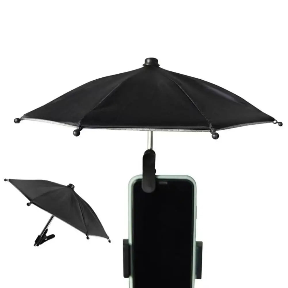 Mini Phone Umbrella – Sun & Rain Protection