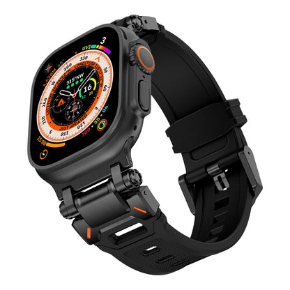 Metal+Silicone Strap For Apple Watch Ultra Band