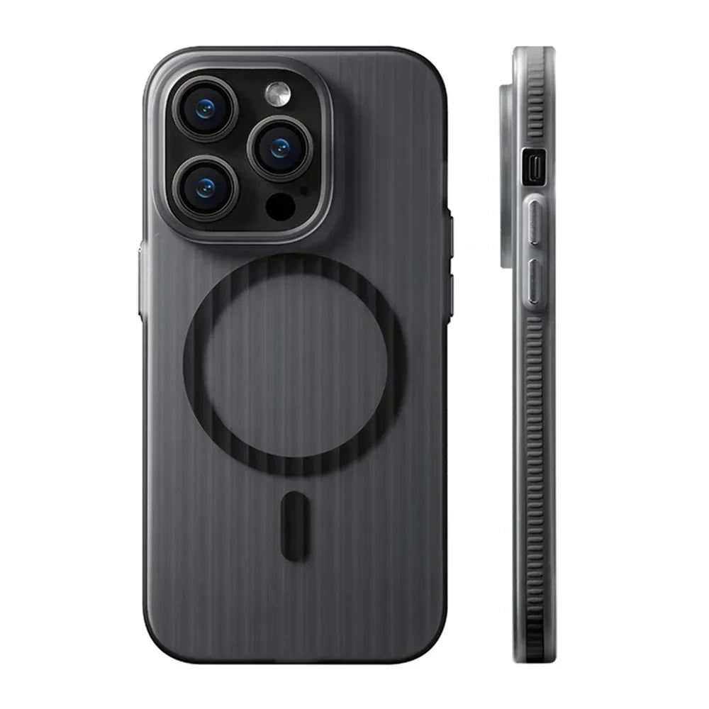 MagSafe Magnetic iPhone Case – Wireless Charging Anti-Slip Matte Cover