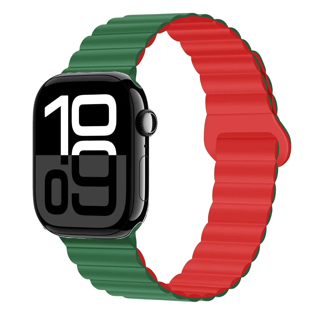 Part 3/3 – Magnetic Silicone Strap for Apple Watch