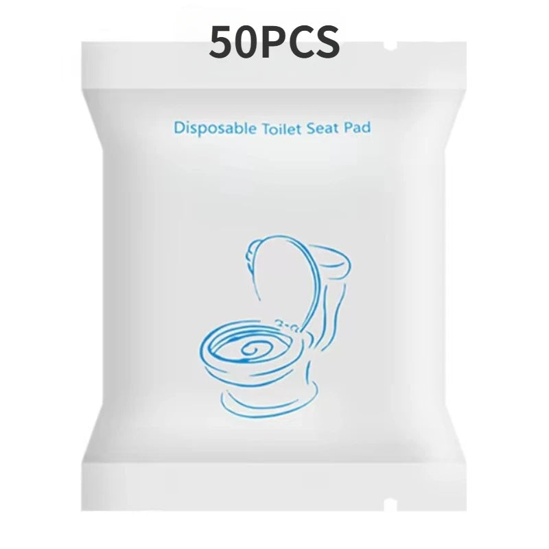 Disposable Toilet Seat Covers – Waterproof Travel Hygiene Protection (Hotel & Public Toilets)