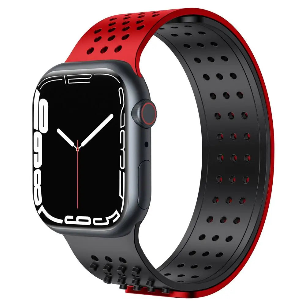 Silicone Strap For Apple watch band 45mm 41mm 44mm 49mm 40mm 42mm 38mm 45 mm watchband bracelet iWatch series 5 se 6 7 8  ultra