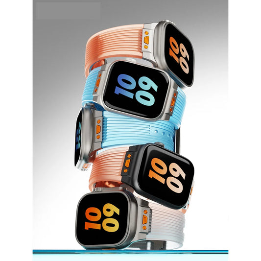 Soft Silicone Apple Watch Strap – Waterproof & Comfortable