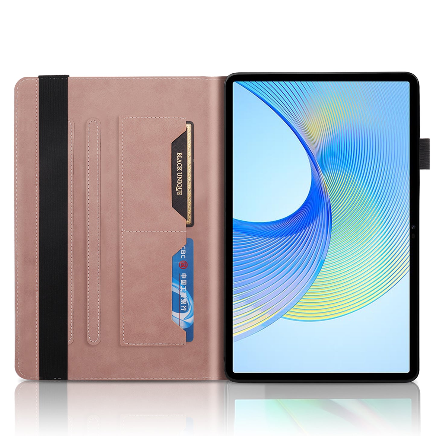 For Samsung Galaxy Tab S10 FE Case 10.9 inch SM-X510 SM-X516B 3D Tree Ebossed Wallet Stand Funda For Galaxy Tab S9 FE Case
