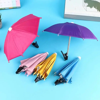 Mini Phone Umbrella – Sun & Rain Protection