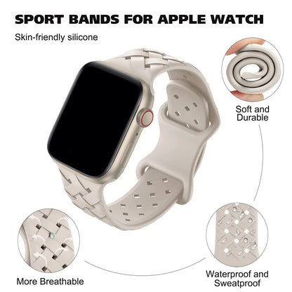 Braided Strap For Apple Watch Band