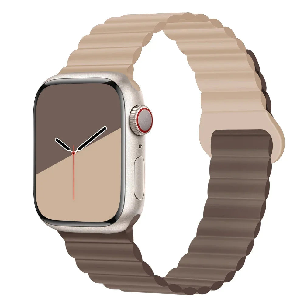 Part 2/3 – Magnetic Silicone Strap for Apple Watch