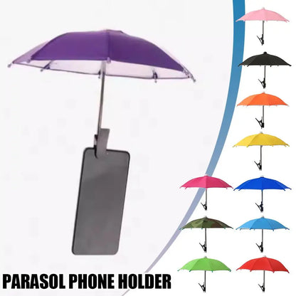 Mini Phone Umbrella – Sun & Rain Protection