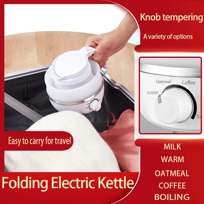 Mini Folding Electric Kettle for Travel & Hotel Use