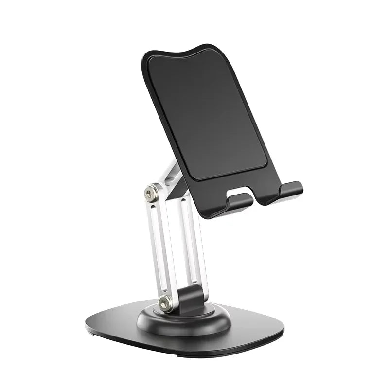 Foldable Desk Phone Stand – Adjustable Desktop Holder for Mobile & Tablet