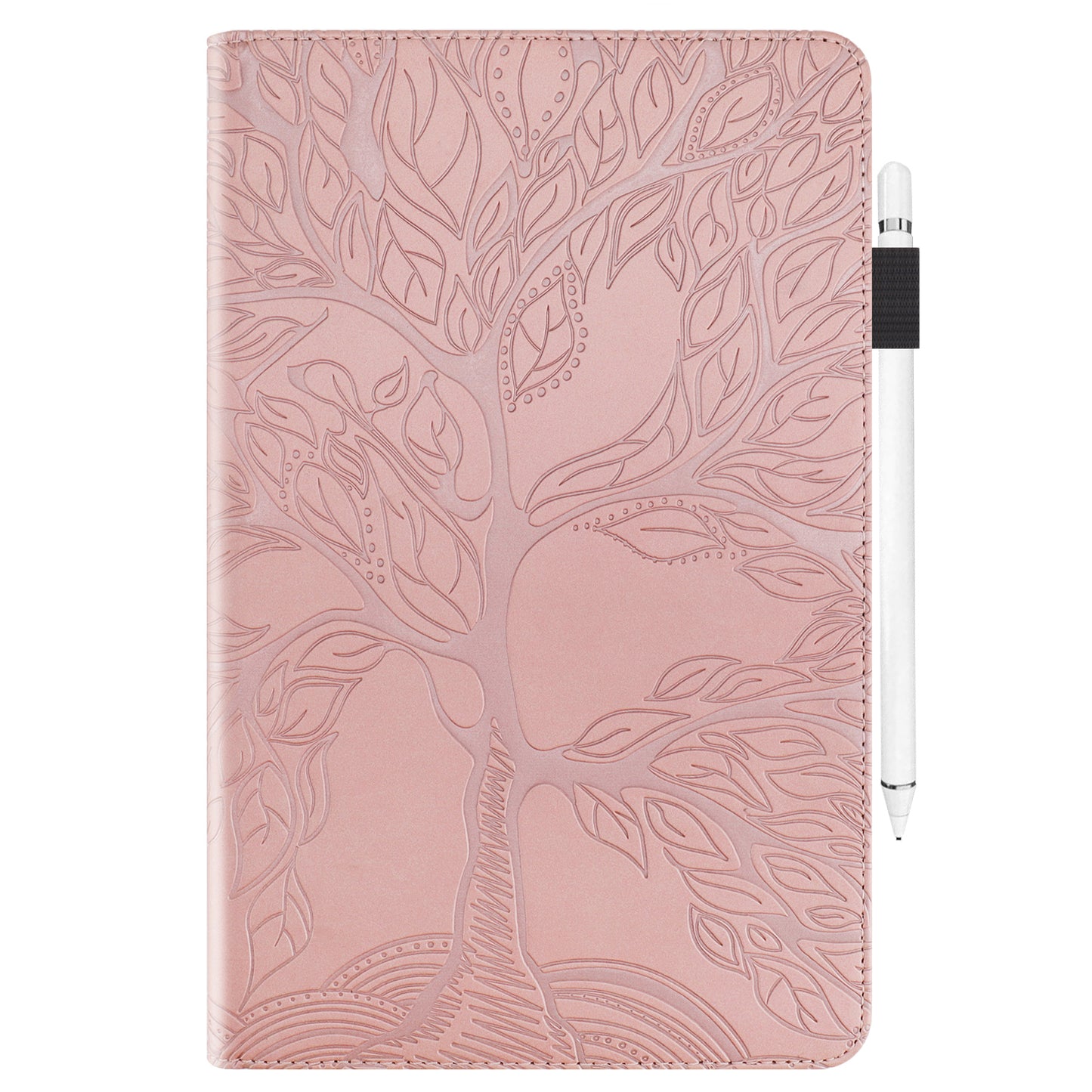 For Samsung Galaxy Tab S10 FE Case 10.9 inch SM-X510 SM-X516B 3D Tree Ebossed Wallet Stand Funda For Galaxy Tab S9 FE Case